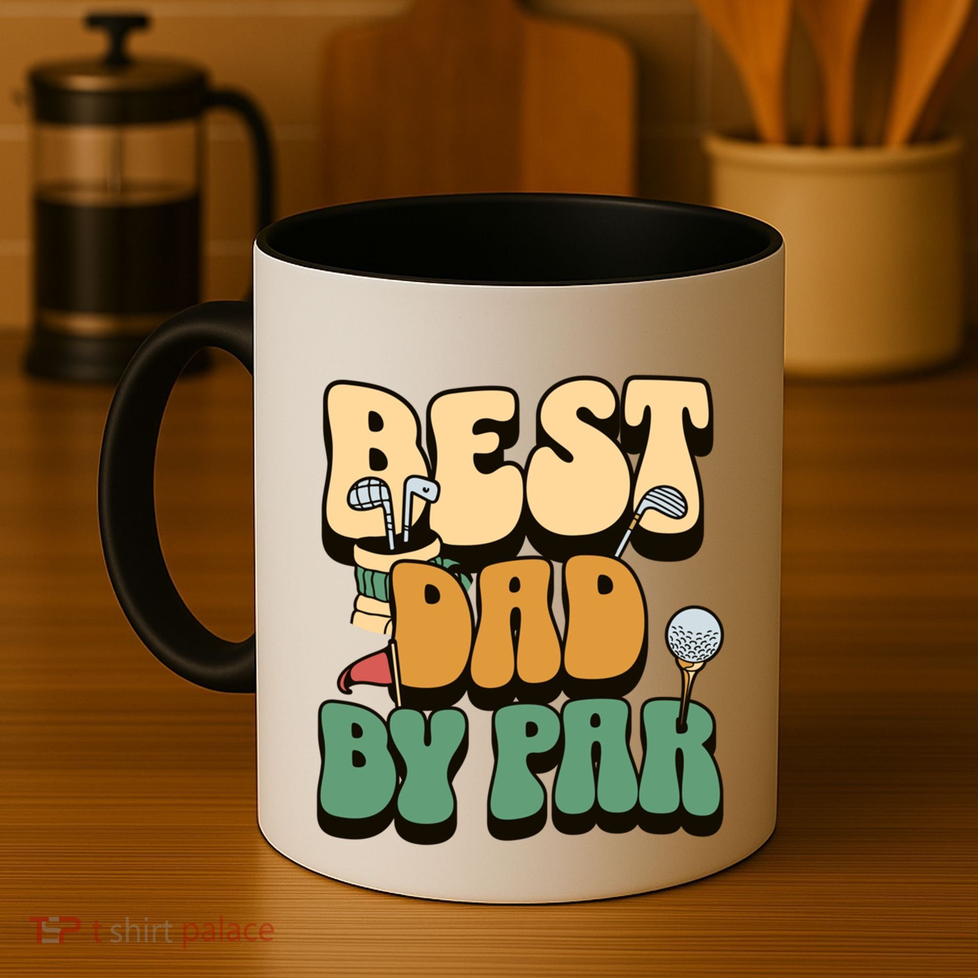 Best Dad By Par Golf FatherS Day Birthday Gift Coffee Mug