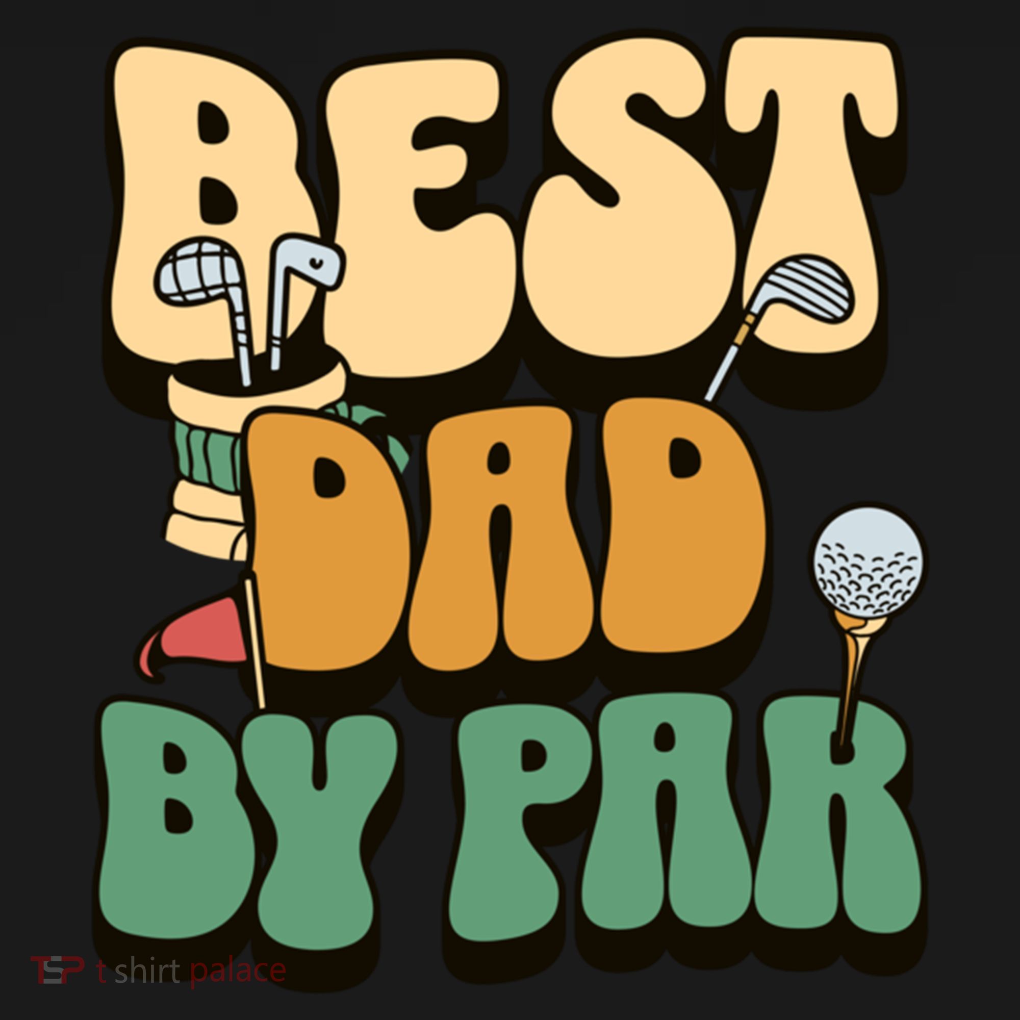 Best Dad By Par Golf FatherS Day Birthday Gift Ornament