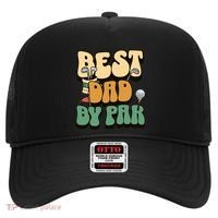 Best Dad By Par Golf FatherS Day Birthday Gift Hat thumb 0