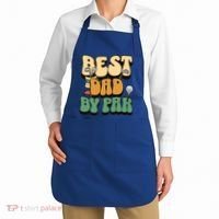 Best Dad By Par Golf FatherS Day Birthday Gift Apron thumb 2