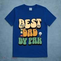 Best Dad By Par Golf FatherS Day Birthday Gift T-Shirt thumb 5