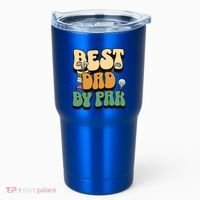 Best Dad By Par Golf FatherS Day Birthday Gift Tumbler thumb 0