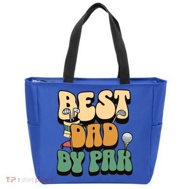 Best Dad By Par Golf FatherS Day Birthday Gift Tote Bag