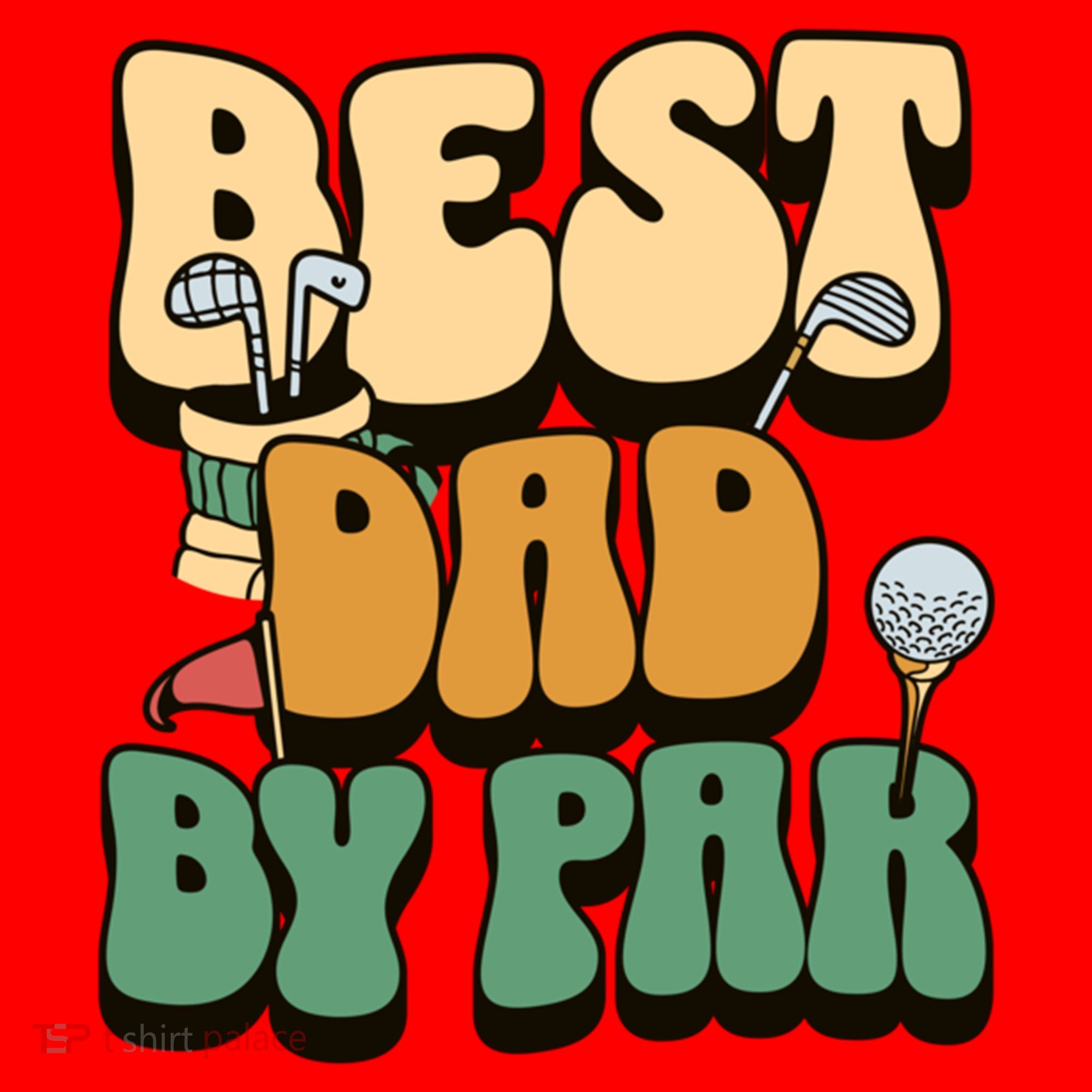 Best Dad By Par Golf FatherS Day Birthday Gift Santa Hat