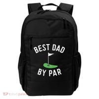Best Dad By Par Funny Golf Father's Day Gift Daddy Backpack thumb 0