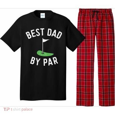 Best Dad By Par Funny Golf Father's Day Gift Daddy Pajama Set
