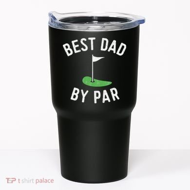 Best Dad By Par Funny Golf Father's Day Gift Daddy Tumbler