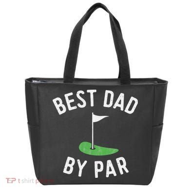 Best Dad By Par Funny Golf Father's Day Gift Daddy Bag