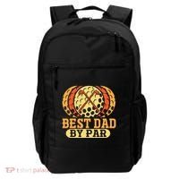 Best Dad By Par Father´s Day Golf Cool Gift Backpack thumb 0