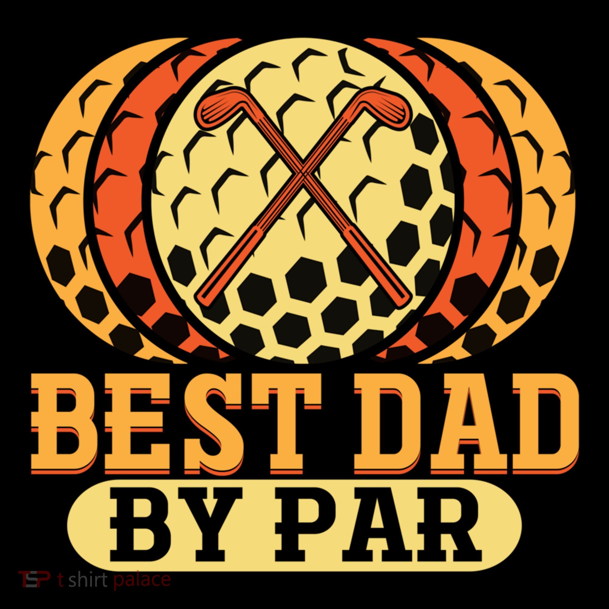 Best Dad By Par Father´s Day Golf Cool Gift Bucket Hat