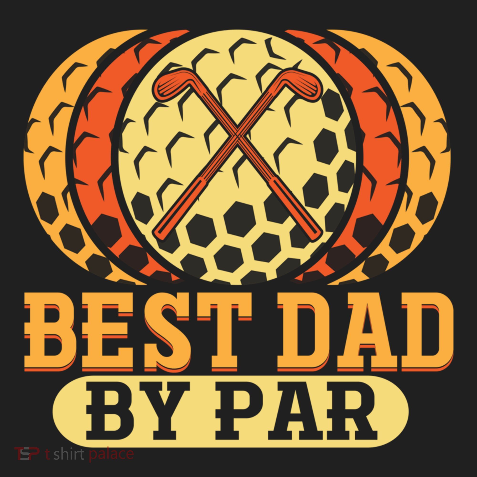 Best Dad By Par Father´s Day Golf Cool Gift Hat