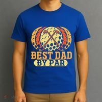 Best Dad By Par Father´s Day Golf Cool Gift T-Shirt thumb 3