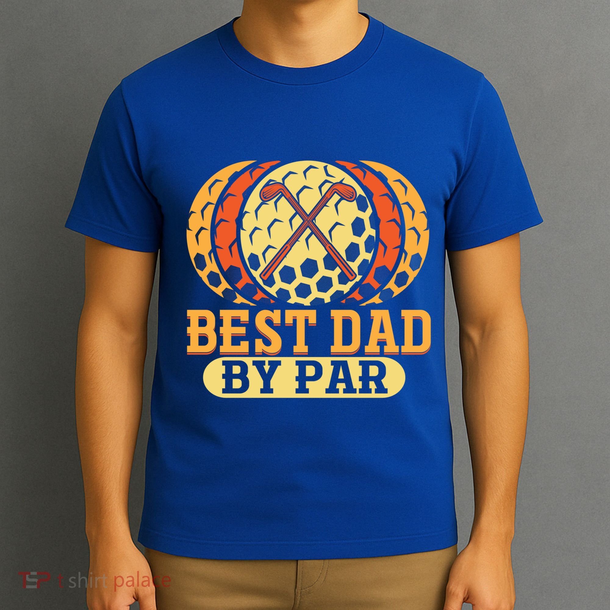 Best Dad By Par Father´s Day Golf Cool Gift T-Shirt