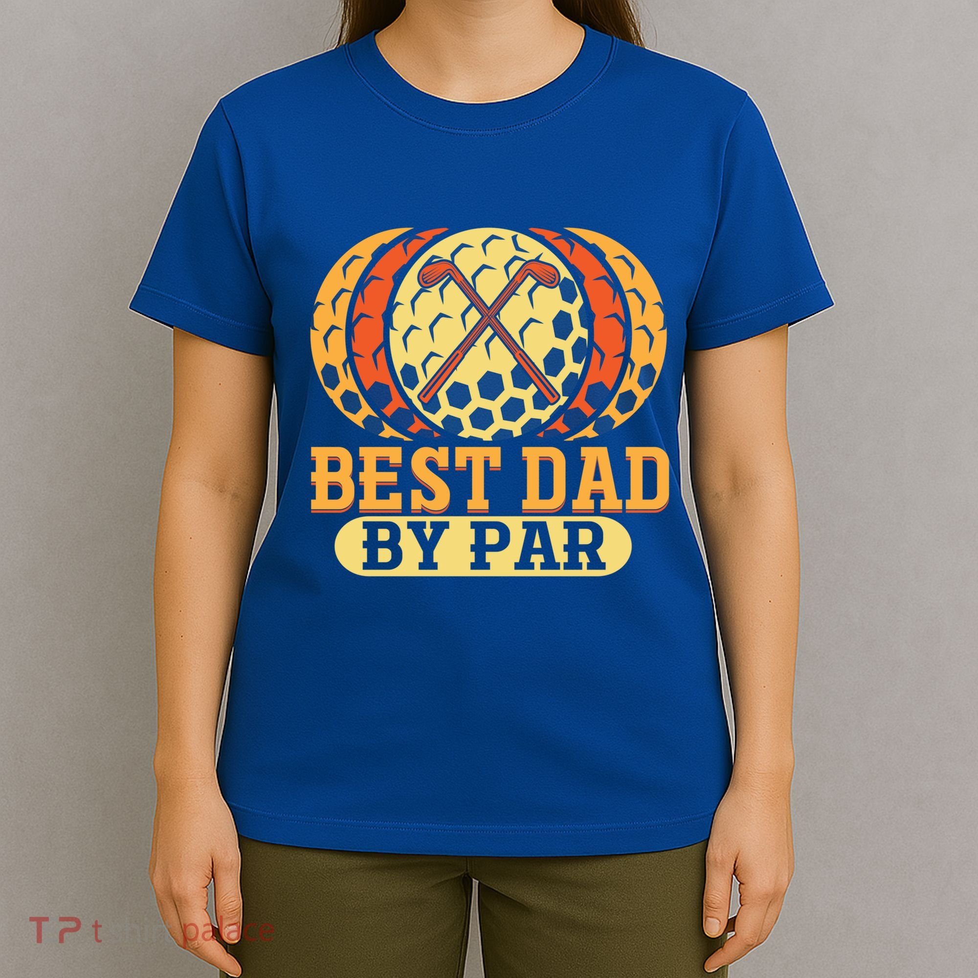 Best Dad By Par Father´s Day Golf Cool Gift T-Shirt