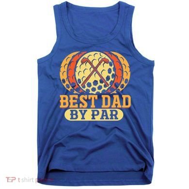 Best Dad By Par Father´s Day Golf Cool Gift Tank Top