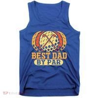 Best Dad By Par Father´s Day Golf Cool Gift Tank Top thumb 0