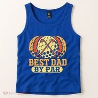 Best Dad By Par Father´s Day Golf Cool Gift Tank Top thumb 2