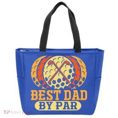 Best Dad By Par Father´s Day Golf Cool Gift Tote Bag