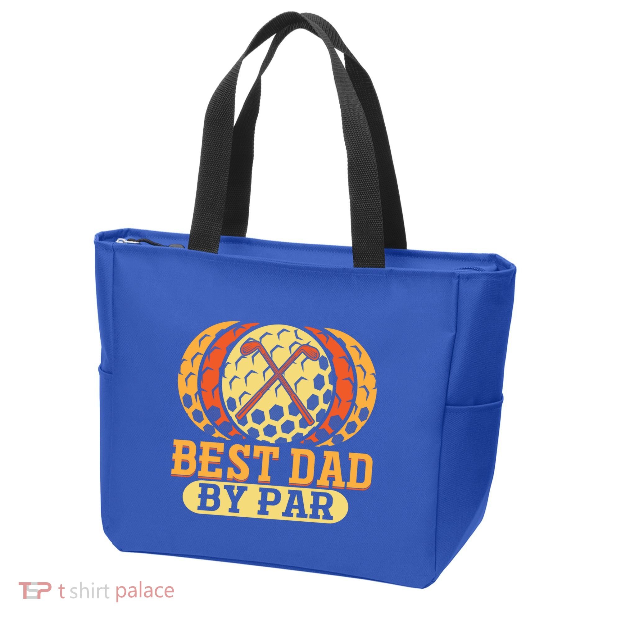 Best Dad By Par Father´s Day Golf Cool Gift Tote Bag