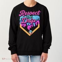Baseball Drip B.oys Home Plate Ice Cream Respect The Drip Women's Sweatshirt thumb 0