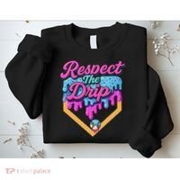 Baseball Drip B.oys Home Plate Ice Cream Respect The Drip Sweatshirt thumb 2