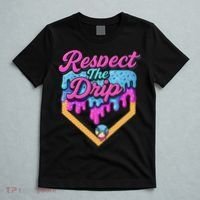 Baseball Drip B.oys Home Plate Ice Cream Respect The Drip T-Shirt thumb 5