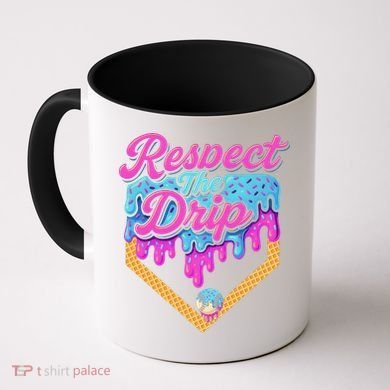 Baseball Drip B.oys Home Plate Ice Cream Respect The Drip Coffee Mug