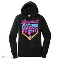 Baseball Drip B.oys Home Plate Ice Cream Respect The Drip Women's Hoodie thumb 0