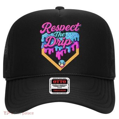 Baseball Drip B.oys Home Plate Ice Cream Respect The Drip Hat