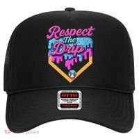 Baseball Drip B.oys Home Plate Ice Cream Respect The Drip Hat thumb 0