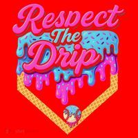 Baseball Drip B.oys Home Plate Ice Cream Respect The Drip Santa Hat thumb 1