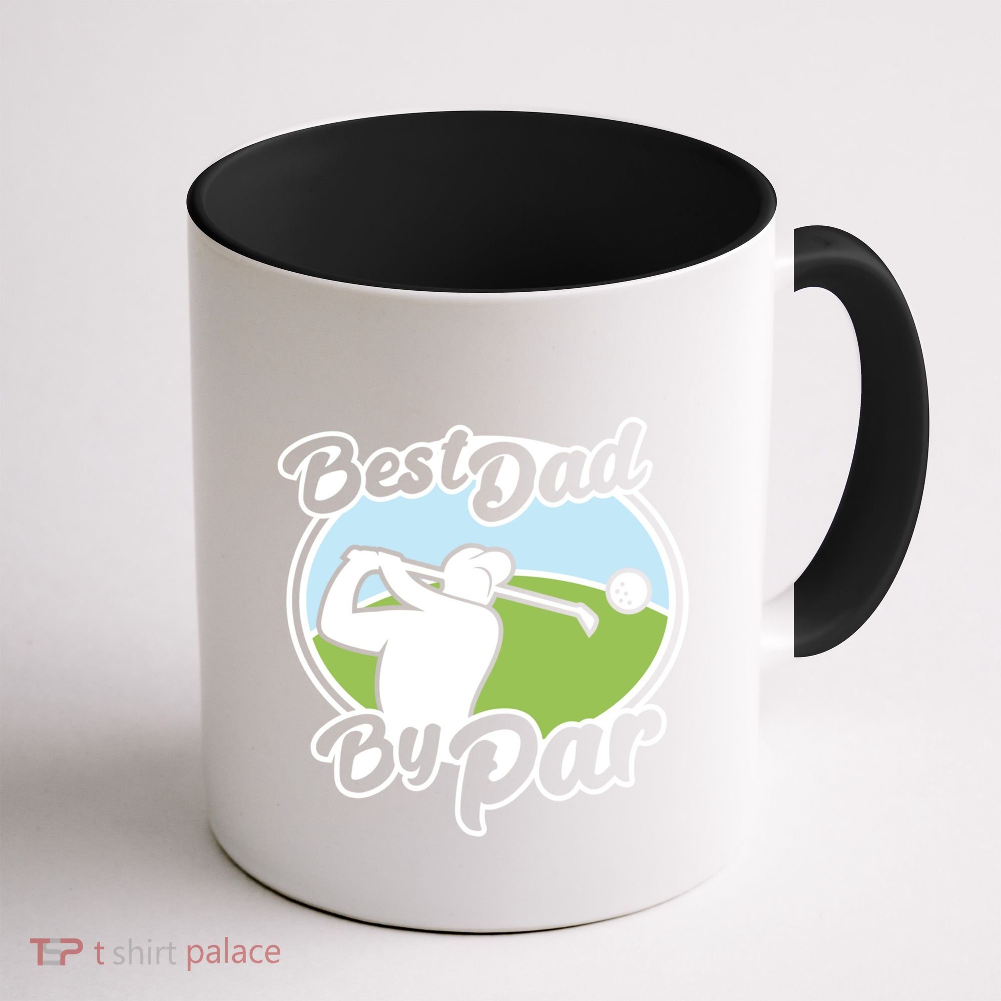 Best Dad By Par Funny Father's Day Golf Funny Gift Coffee Mug