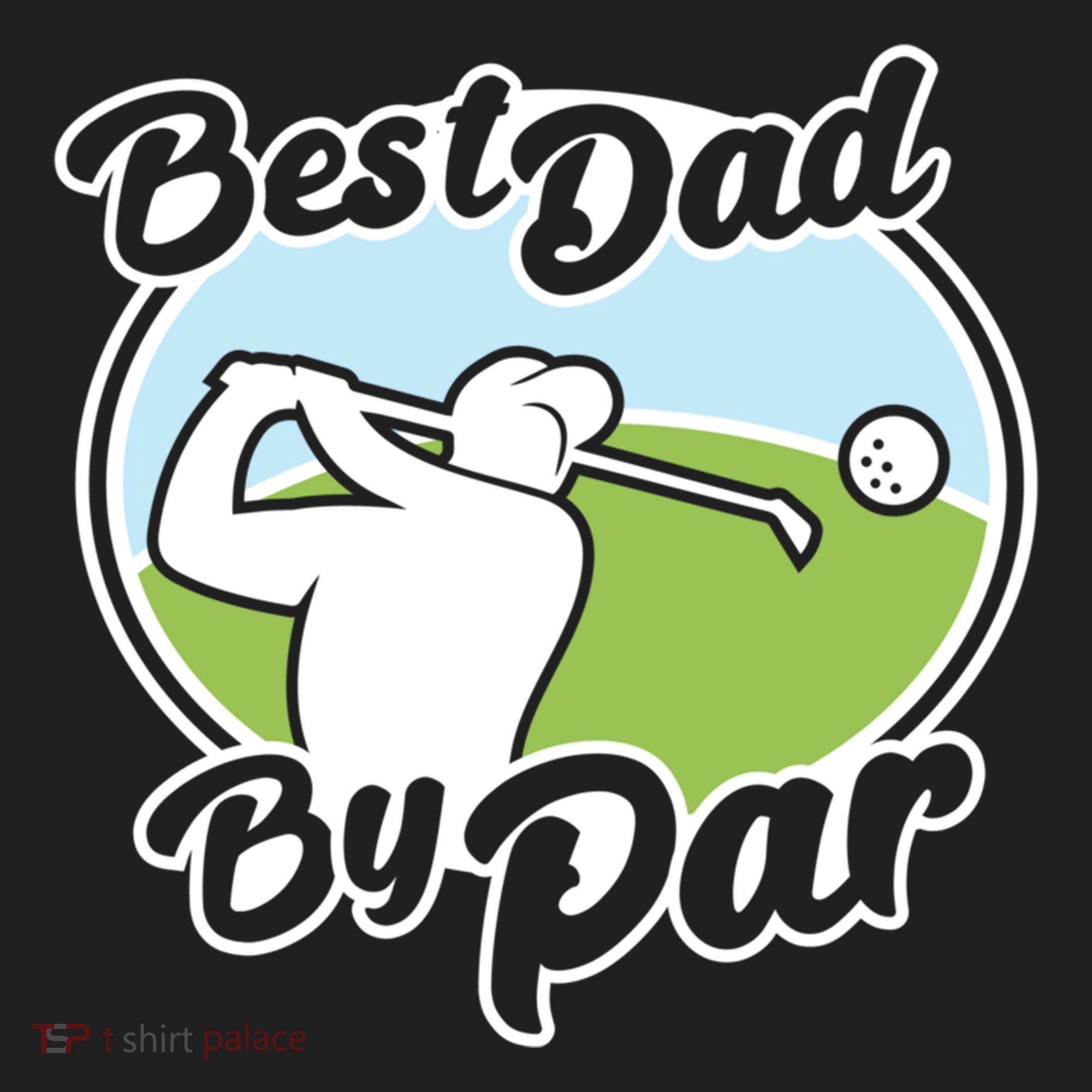 Best Dad By Par Funny Father's Day Golf Funny Gift Beanie