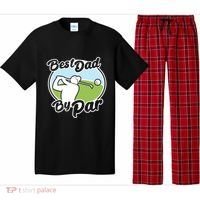 Best Dad By Par Funny Father's Day Golf Funny Gift Pajama Set thumb 0