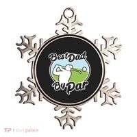 Best Dad By Par Funny Father's Day Golf Funny Gift Ornament thumb 0
