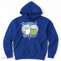 Best Dad By Par Funny Father's Day Golf Funny Gift Hoodie thumb 0
