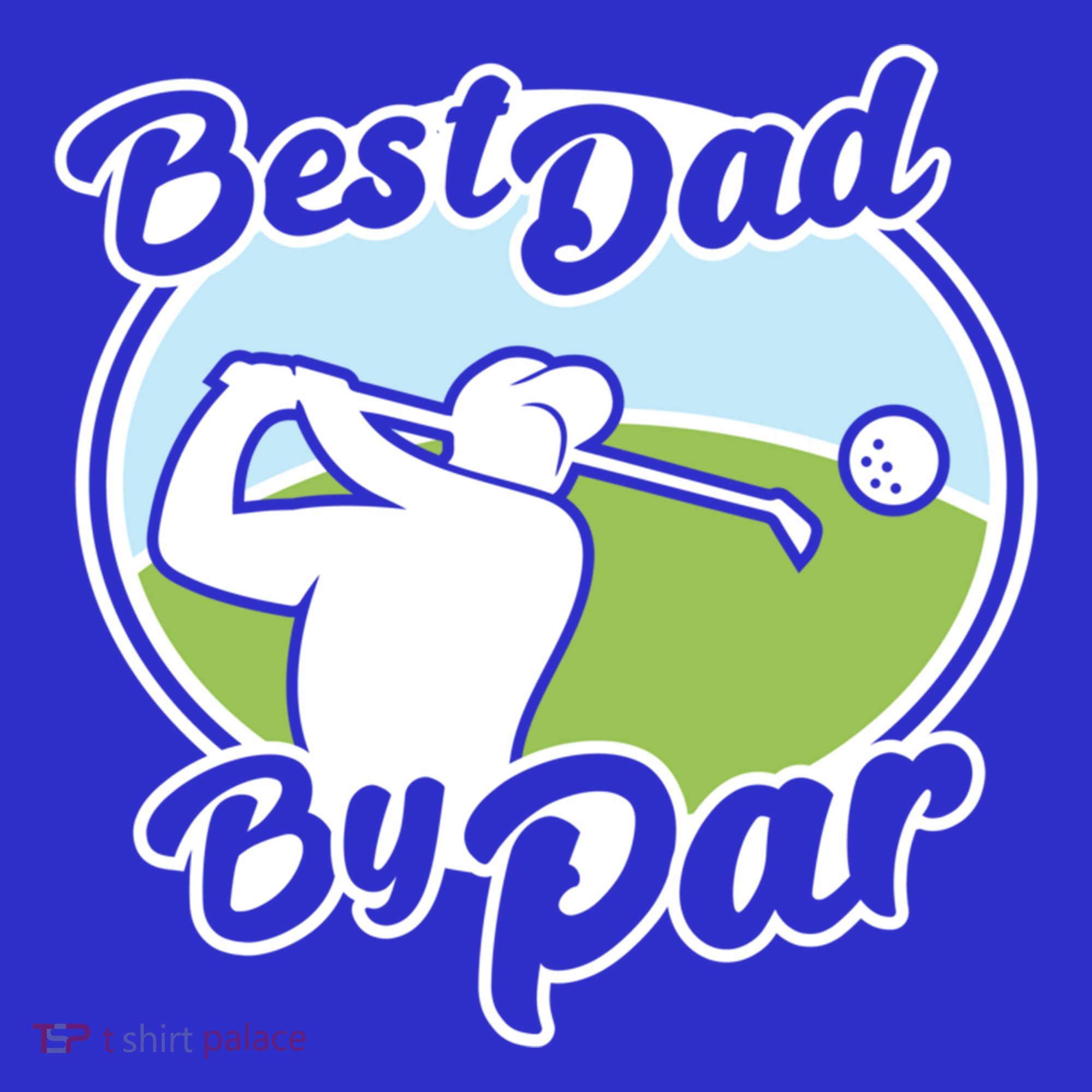 Best Dad By Par Funny Father's Day Golf Funny Gift Visor