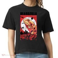 Bearded Dragon Beardzilla Funny Bearded Dragon Comfort Colors Boxy T-Shirt thumb 0