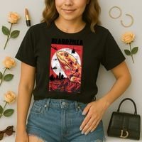 Bearded Dragon Beardzilla Funny Bearded Dragon Comfort Colors Boxy T-Shirt thumb 2