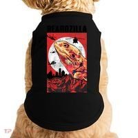 Bearded Dragon Beardzilla Funny Bearded Dragon Doggie Tank thumb 0