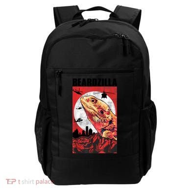Bearded Dragon Beardzilla Funny Bearded Dragon Backpack