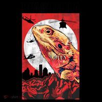 Bearded Dragon Beardzilla Funny Bearded Dragon Backpack thumb 2