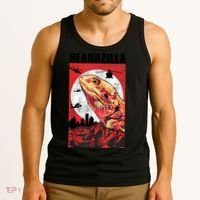 Bearded Dragon Beardzilla Funny Bearded Dragon Tank Top thumb 3