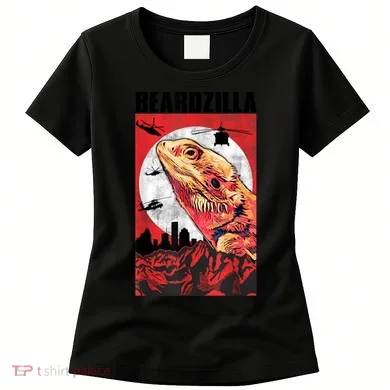 Bearded Dragon Beardzilla Funny Bearded Dragon Women's T-Shirt