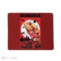 Bearded Dragon Beardzilla Funny Bearded Dragon Mousepad thumb 0