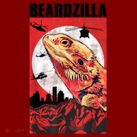 Bearded Dragon Beardzilla Funny Bearded Dragon Mousepad thumb 1