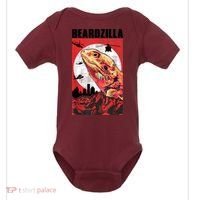 Bearded Dragon Beardzilla Funny Bearded Dragon Baby Bodysuit thumb 0