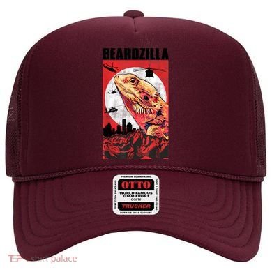 Bearded Dragon Beardzilla Funny Bearded Dragon Hat