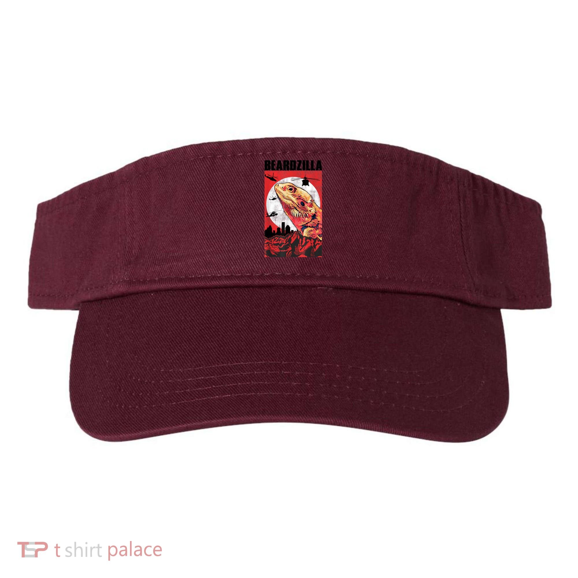 Bearded Dragon Beardzilla Funny Bearded Dragon Visor