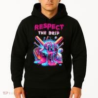 Baseball Drip B.oys Ice Cream Drip Yout.h Respect The Drip Hoodie thumb 2